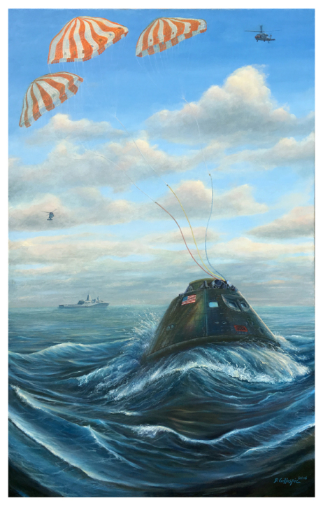 Orion Splash Down, Don Gillespie, Orion Space Capsule